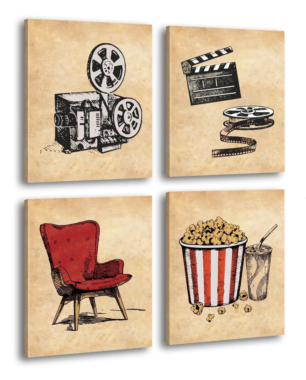 复古电影院装饰艺术